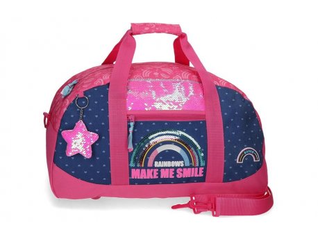 MOVOM Putna torba Teget GLITTER RAINBOW 30.435.21