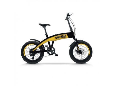 DUCATI Scrambler SCR-E (B-DUC-SCRE) električni bicikl crno žuti