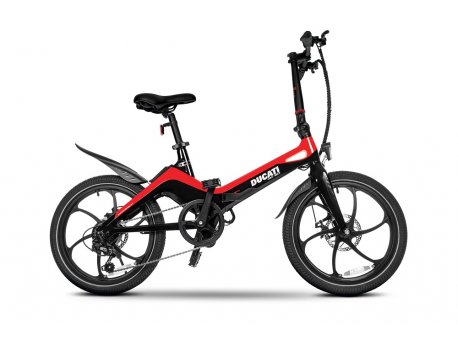 DUCATI MG-20 (DU-BI-210003) električni bicikl crno crveni