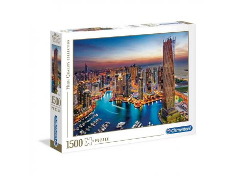 CLEMENTONI PUZZLE 1500 DUBAI MARINA