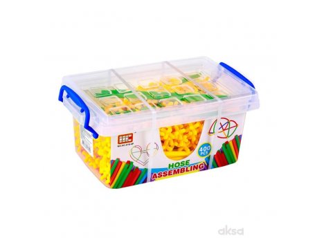 HK MINI Igračka edukativni set slamčica -kutija