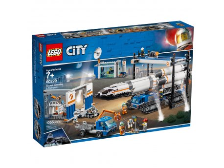 LEGO 60229 SKLAPANJE I TRANSPORT RAKETA