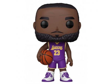 FUNKO NBA Lakers POP! Vinyl Oversized - Lebron James (Purple Jersey) 10''