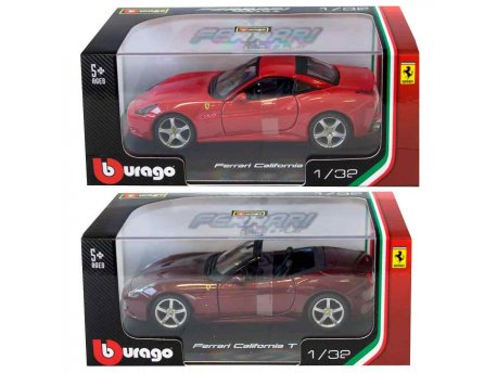BURAGO 1:32 FERRARI R P VEHICLES