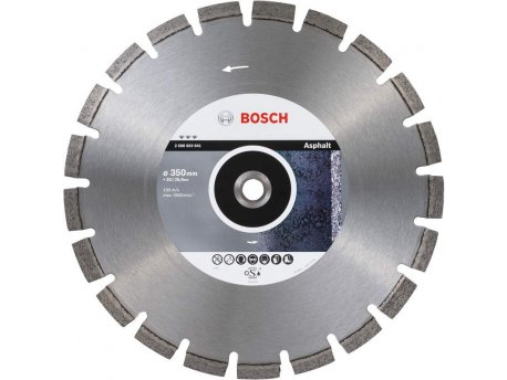 BOSCH Dijamantska rezna ploča Best for Asphalt 350 x 20/25,40 x 3,2 x 12 mm 2608603641