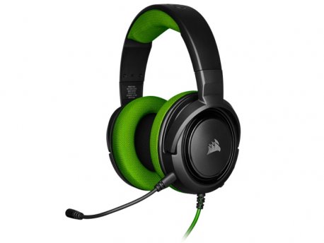 CORSAIR Slušalice HS35 Stereo žične/CA-9011197-EU/gaming/crno-zelena