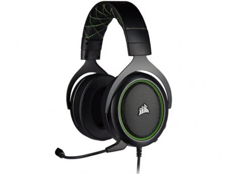 CORSAIR Slušalice HS50 PRO STEREO žične/CA-9011216-EU/gaming/crno-zelena