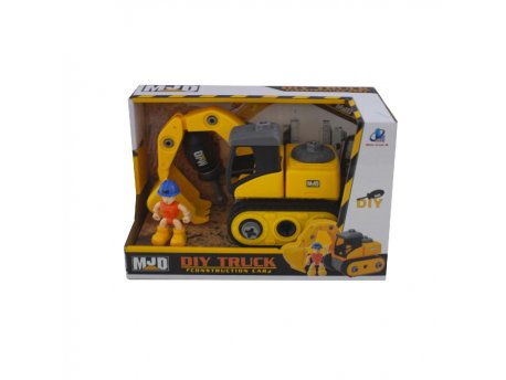 BEST LUCK GRAĐEVINSKO VOZILO I FIGURA RASKLOPIVI SET-BE11223B