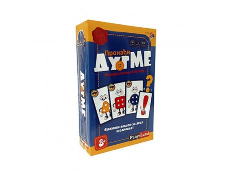 PLAY LAND MR BUTTON EDUKATIVNA IGRA