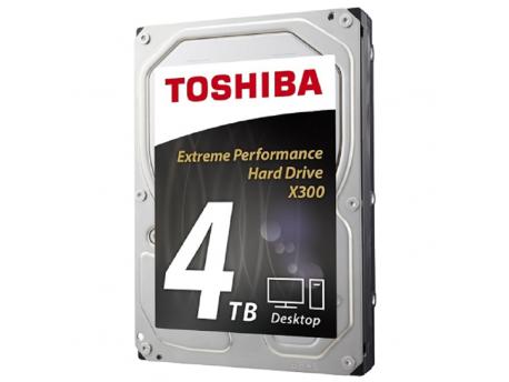TOSHIBA 4TB 3.5'', SATA III, 128MB, 7200rpm, X300 serija - HDWE140UZSVA
