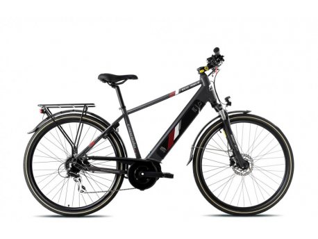 CAPRIOLO E-bike eco 700.3 man crno-crveno
