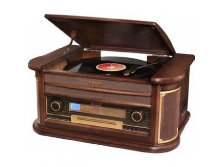 ROADSTAR Gramofon HIF-1996, Drveni, Retro