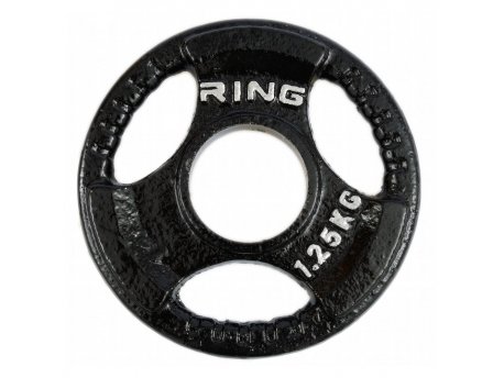 RING Olimpijski tegovi liveni sa hvatom 1x 1,25kg RX PL14-1,25