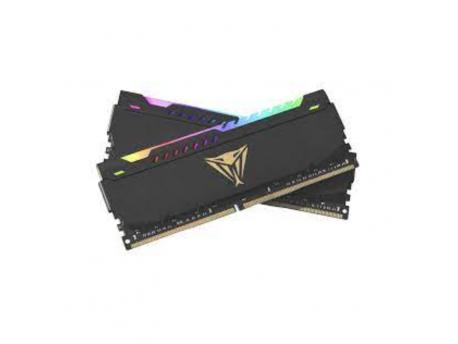 PATRIOT Memorija DDR4 32GB 2x16GB 3600MHZ Vipe Steel RGB BLACK Dual Channel PVSR432G360C0K