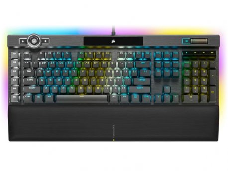 CORSAIR Tastatura K100 CHERRY MX Speed žična/mehanička/RGB/crna