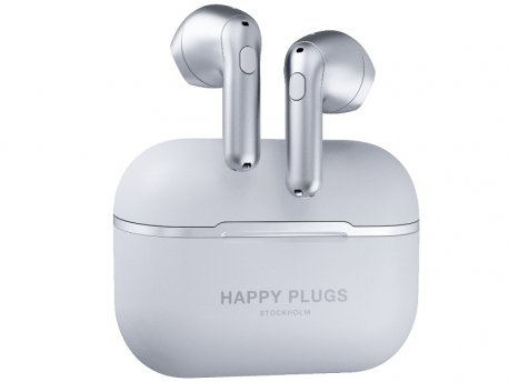 HAPPY PLUGS Slušalice Hope/bežične BT/bubice/earbud/silver