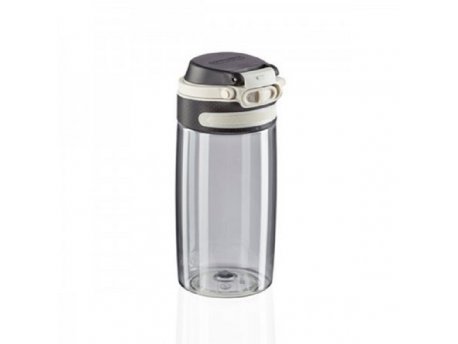 LEIFHEIT Flašica za piće, tritan flip, 550ml, srebrna (LF 3263)