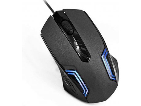 JETION Miš USB DMS071, Gaming, 800/1200/1600/2400dpi, Black