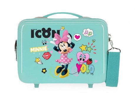 MINNIE ABS Beauty case Tirkizna