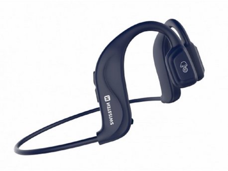 SWISSTEN Bluetooth Slušalice za trčanje Bone plave