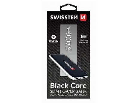 SWISSTEN PowerBank SlimCore 5000mah