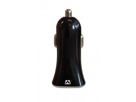 JETION Auto punjač JT-LAD015, 2xUSB, tip C crna
