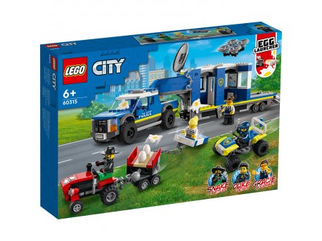 LEGO 60315 KAMION SA MOBILNOM POLICIJSKOM STANICOM