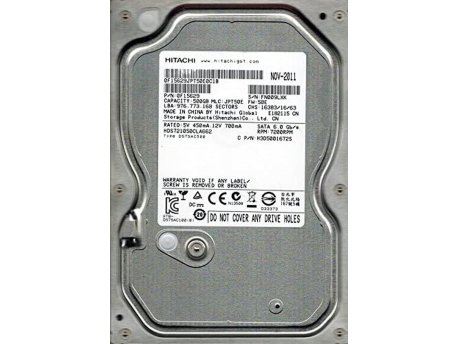 HITACHI Hard disk 500GB (HA3D500854S) OUTLET