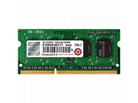 TRANSCEND DDR3L 4GB 1866Mhz SO-DIMM 1Rx8 512Mx8 CL13 1.35V