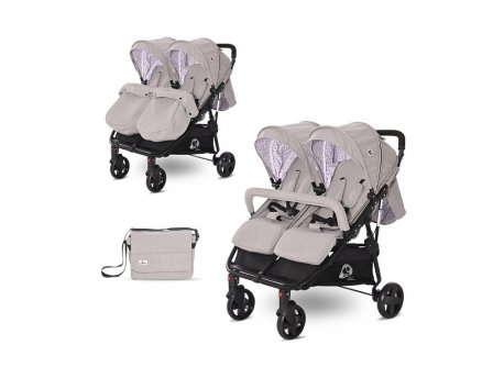 LORELLI BERTONI DUO+TORBA GREY DOTS