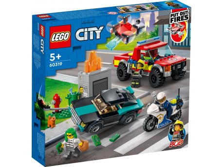 LEGO 60319 POLICIJSKA POTERA I VATROGASCI