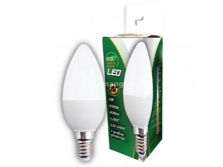 LUMAX Sijalica Led ECO LUME14-5W 3000K 400 lm