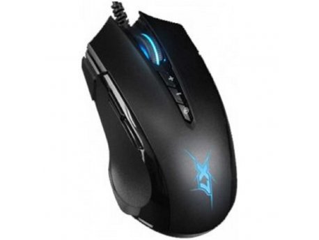A4 TECH Oscar Neon Gejmerski optički miš, 1000Hz/1000-2400 Dpi, Stone Black, 125mm, USB A4-X89