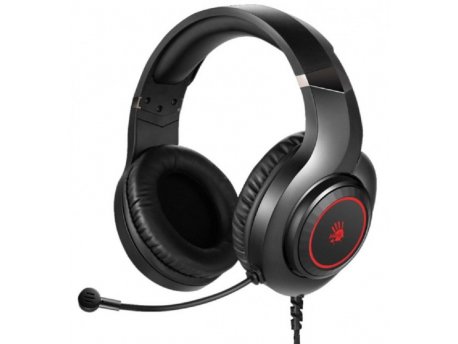 A4 TECH A4-G220 Bloody gejmerske slušalice sa mikrofonom, 50mm/16ohm, 3,5mm + USB za osvetljenje
