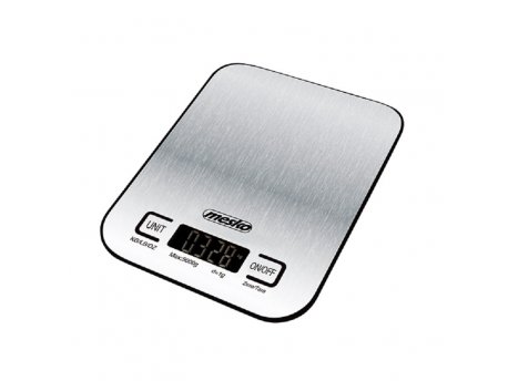 MESKO Kuhinjska vaga Inox crna MS3169B
