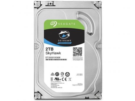 SEAGATE 2TB 3.5'' SATA III 64MB ST2000VX008 SkyHawk Surveillance