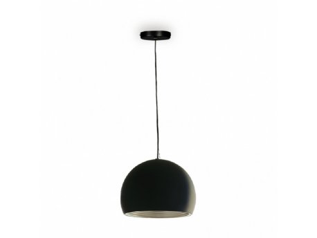 VESTA 92 VISILICA1*E27 CRNA/SILVER