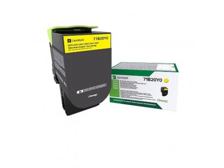 LEXMARK 71B50Y0 Yellow 2.3K