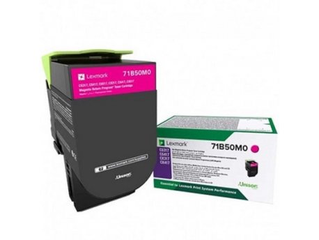 LEXMARK 71B50M0 Magenta 2.3K