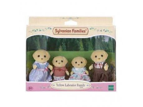 EPOCH SYLVANIAN YELLOW LABRADOR FAMILY