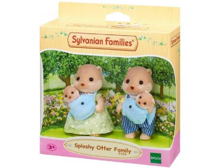 EPOCH SYLVANIAN SPLASHY OTTER FAMILY