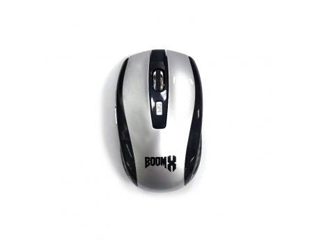 BOOM X Bežični miš MW-028 Black/Silver/1600 dpi