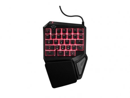 TRUST GXT 888 ASSA Full RGB tastatura za jednu ruku