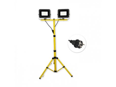 COMMEL LED Reflektor Na Stativu 2x30W 2x2400lm