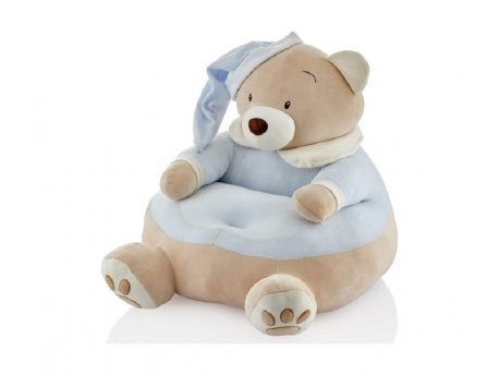 BABYJEM FOTELJA  FLUFFY MEDA PLAVI