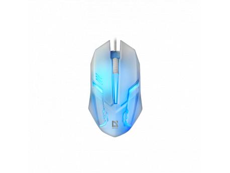 DEFENDER Miš Cyber MB-560L 1200dpi 7Colors Beli