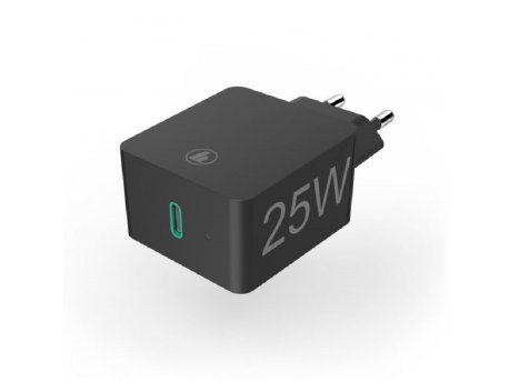 HAMA Kućni punjač Power Delivery PD/Qualcomm, 25W, Crni 210555