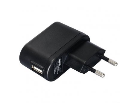 HAMA Kućni punjač sa USB ulazom, 5V /1A, crni 12108