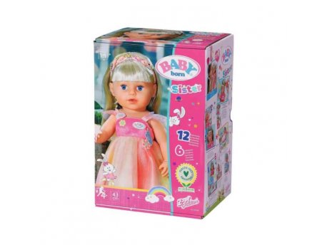 BABY BORN LUTKA FANTASY SISTER 43 CM
