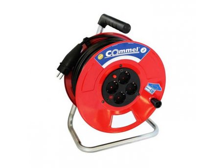 COMMEL Kabl Sa Motalicom Na Metal Bubnju 280mm Monof 25m H05VV-F 3G2,5